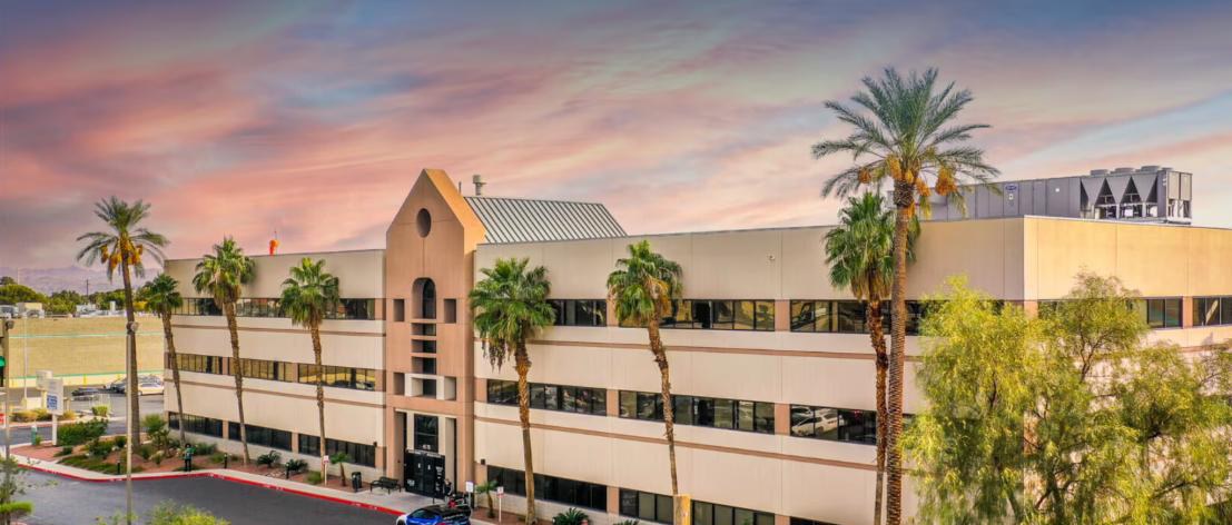 Desert Springs Medical Plaza II — the Nevada Clinic's new building at 4275 S. Burnham Ave., Suite 320
